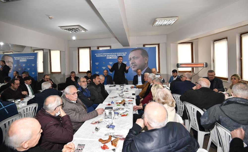 AK Parti Osmangazi’de yerinde yönetim