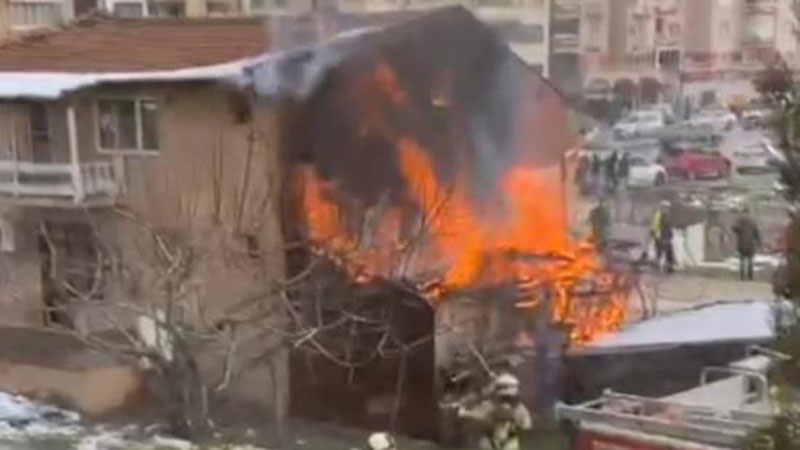 Bursa’da korkutan yangın