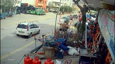 Bursa’da böyle çaldı…7 dakikada çalınan otomobil 1 saat sonra bulundu