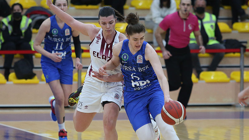 Bursa’nın İncileri deplasmanda kayıp Bursa’nın İncileri deplasmanda kayıp