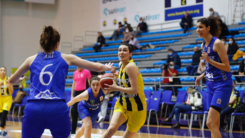 Bursa’nın İncileri Fener’e boyun eğdi Bursa’nın İncileri Fener’e boyun eğdi