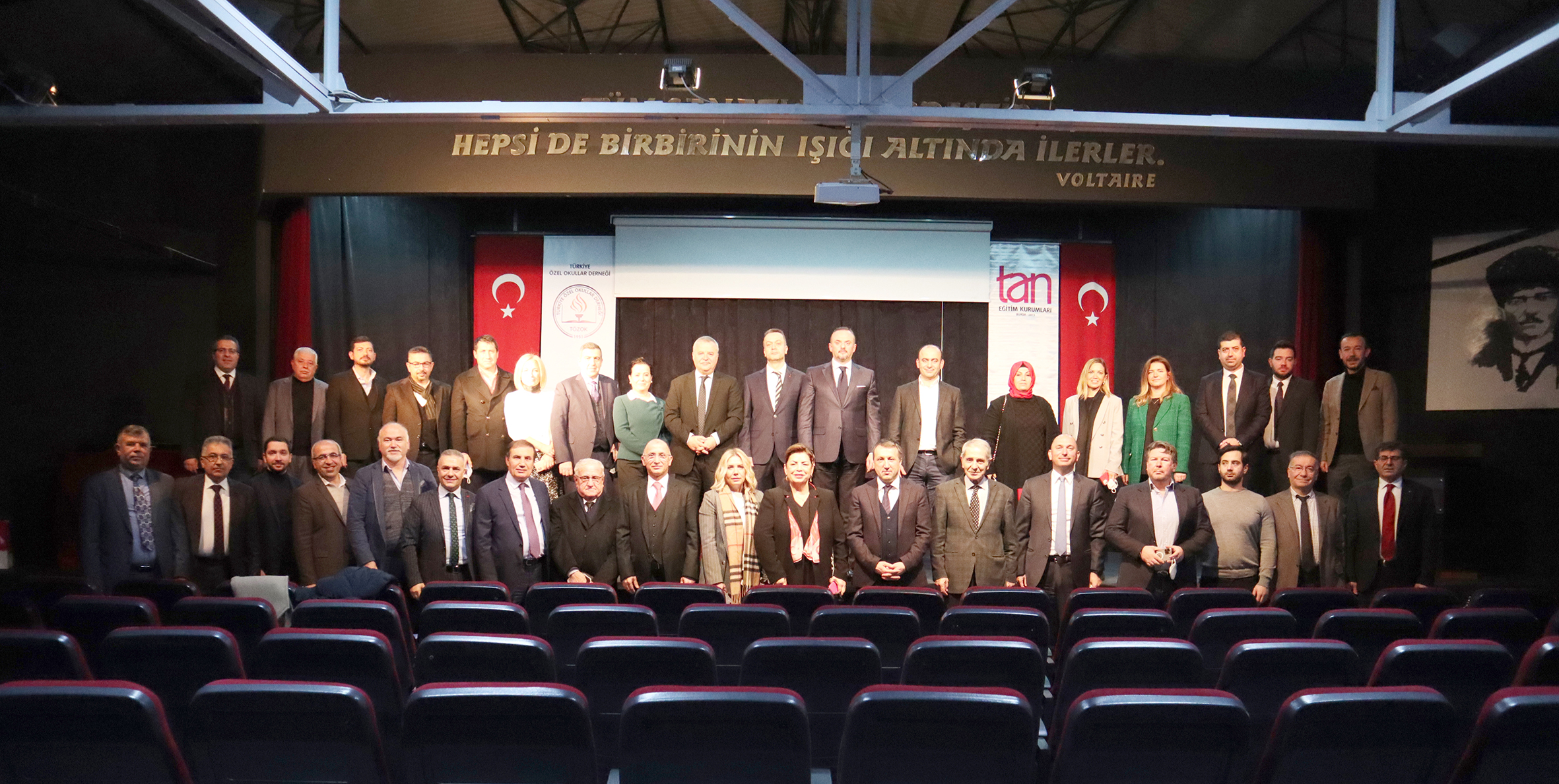 Tan Okulları TÖZOK’u Bursa’da ağırladı