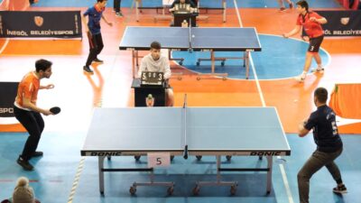 Bursa İnegöl’de masa tenisi müsabakaları sona erdi