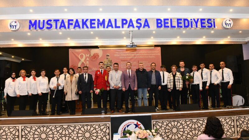 8 Mart Dünya Kadınlar Günü için Mustafakemalpaşa Belediyesi tarafından hazırlanan