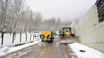 Yıldırım’da kar seferberliği