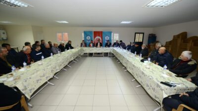 Başkan Yılmaz çiftçileri dinledi