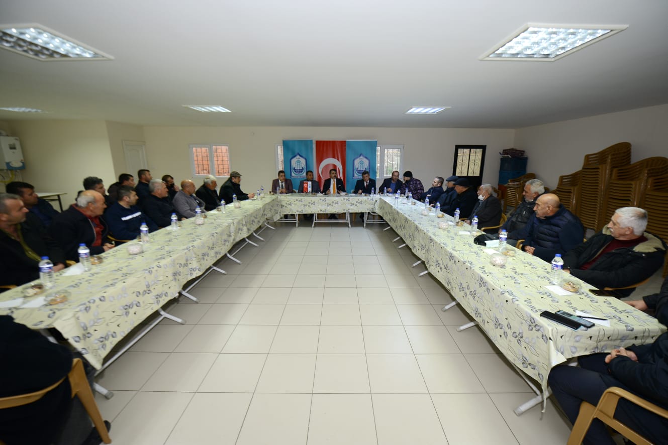 Başkan Yılmaz çiftçileri dinledi