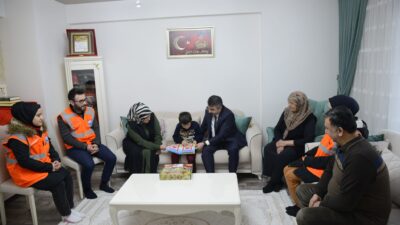 Yıldırım’da şehit aileleri unutulmadı