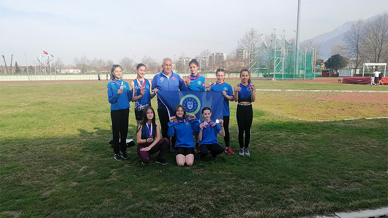 28 Mart 2022 tarihinde gerçekleştirilen U14 Küçük Kızlar Atletizm Çocuk