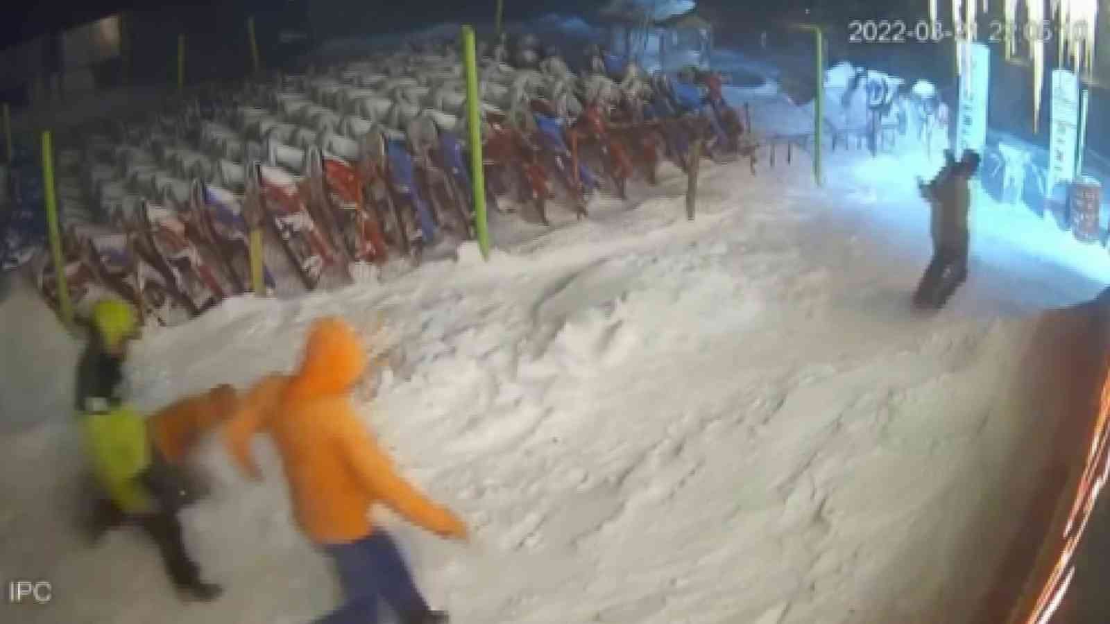 Bursa’da ayı ile böyle göz göze geldiler