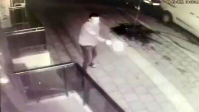 Bursa’da dehşet anları