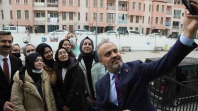 Başkan Aktaş, lise öğrencileriyle buluştu