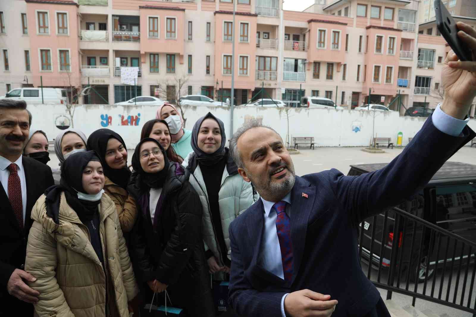 Başkan Aktaş, lise öğrencileriyle buluştu