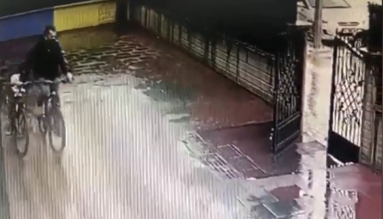 Bursa’da çaldığı bisikleti bisiklet sürerek götürdü