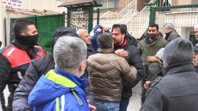 Bursa’da doğal gazı kesilen sitede gerginlik; polis müdahale etti