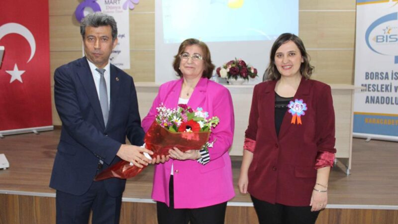 Bursa’da kadınlar için örnek proje! Karacabey Borsa İstanbul Mesleki ve Teknik Anadolu Lisesi öğrencileri tarafından