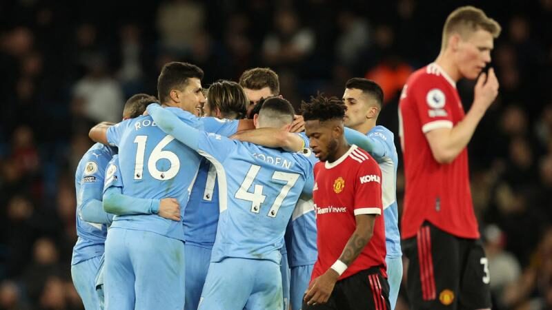 Manchester derbisini City kazandı İngiltere Premier Lig'de oynanan Manchester derbisinde Manchester City, Manchester United'ı