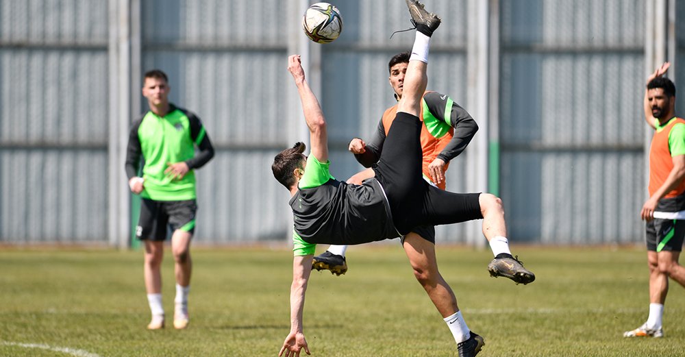 Bursaspor taktik çalıştı