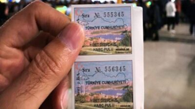 Yurt dışı çıkış harcı zamlandı