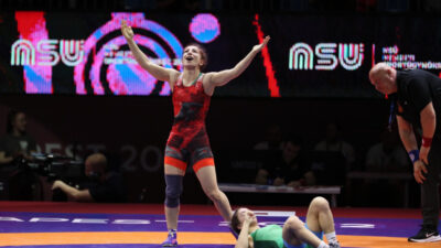 Güreşte bir Avrupa şampiyonu daha! Helal sana Evin…