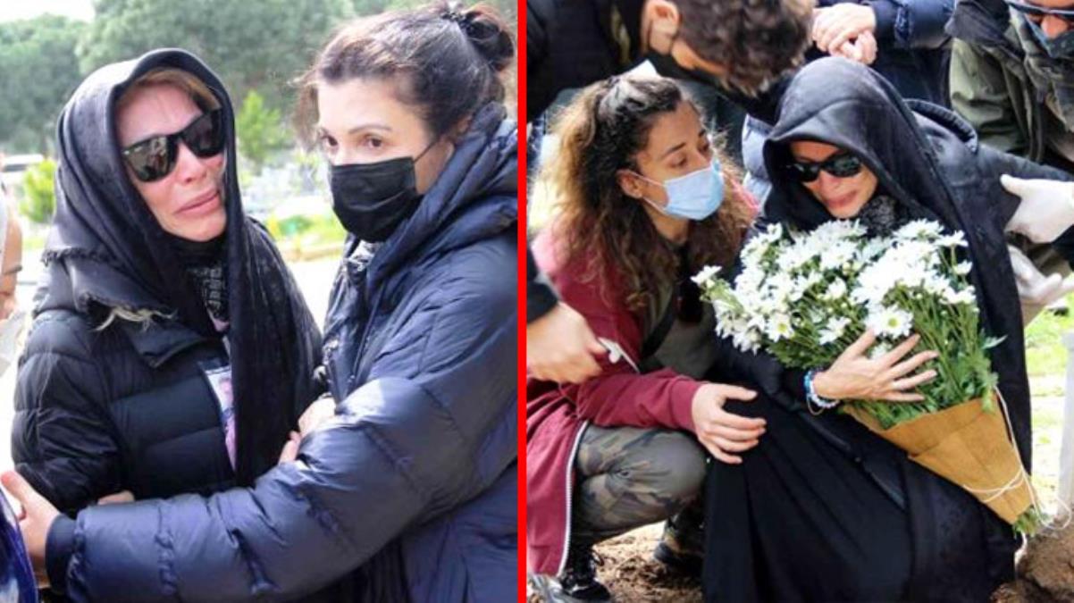 Seray Sever’in zor anları… Babasına böyle veda etti!