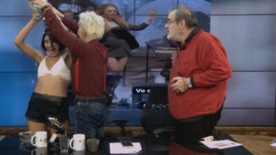 ‘Gelen zamlar az’ deyip canlı yayında kafasından aşağı sıvıyağ döktürdü