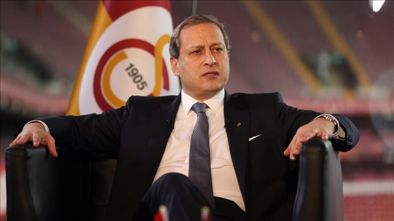 Galatasaray Kulübü Başkanı Elmas, "Hakemleri, MHK'yi, federasyon yönetimini de değiştirsek