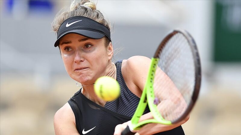 Ukraynalı tenisçi Elina Svitolina, daha önce çekilme kararı aldığı Monterrey