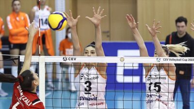 Eczacıbaşı Dynavit, CEV Kupası yarıfinal ikinci maçında CSM Volei Alba