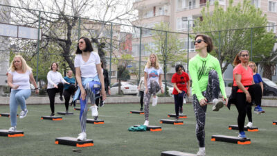 Mudanya Belediyesi’nden açık havada spor etkinliği