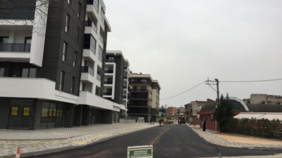 Osmangazi’de açılan yollarda kaldırım ve asfalt çalışmaları tamamlandı