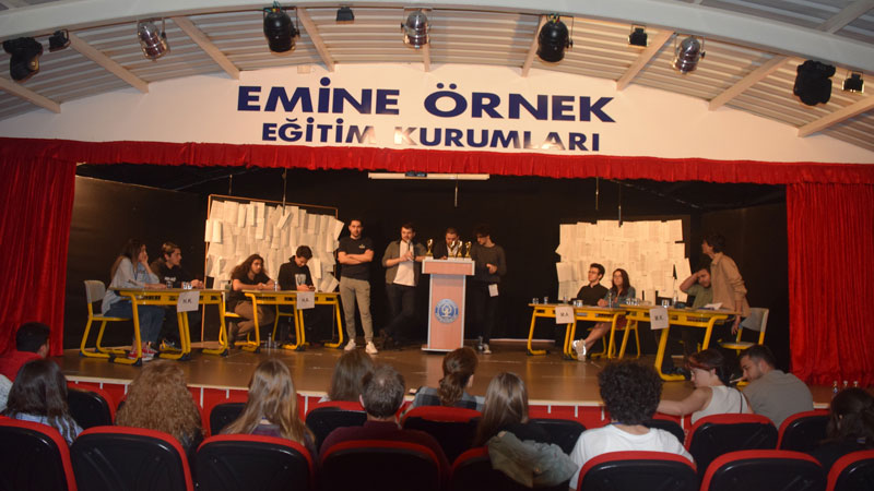 Emine Örnek Lisesi III. Ulusal Münazara Turnuvası gerçekleştirildi Emine Örnek Lisesi III. Ulusal Münazara Turnuvası gerçekleştirildi