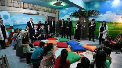 TBMM Çocuk Hakları Komisyonu, Hüdavendigar Sosyal Gelişim Merkezi’ni inceledi