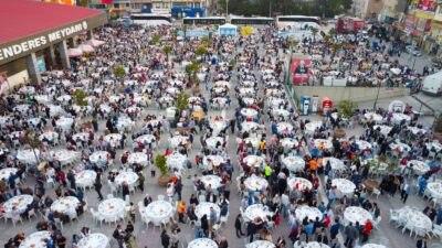 6 bin kişi özlenen ramazan sofralarında buluştu