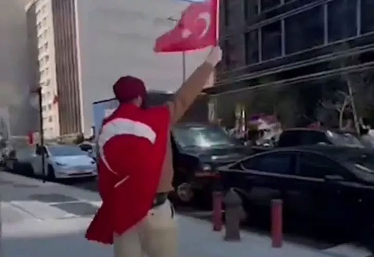 Kuruluş Osman oyuncusu Ermenilerin eylemini görünce… Kuruluş Osman oyuncusu Ermenilerin eylemini görünce…