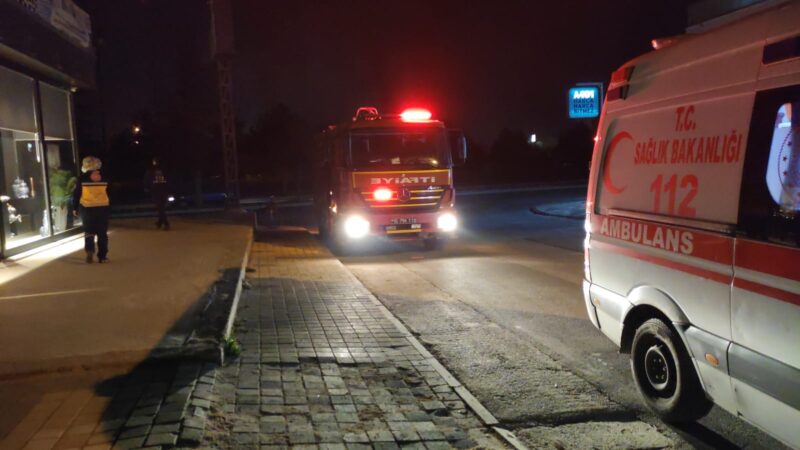Bursa'nın İnegöl ilçesinde bir spor salonunda meydana gelen patlama sonucu
