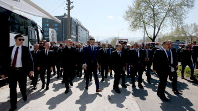 Bakanlar Bozdağ ve Soylu, Bursa’da! Patlamanın olduğu bölgede inceleme yaptılar