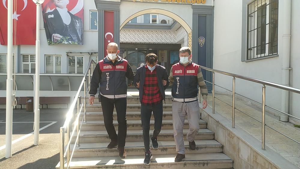 Bursa’daki kapkaç şüphelisi adliyeye sevk edildi