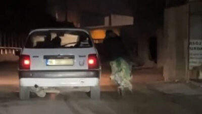 Bursa’da tehlikeli yolculuk kamerada