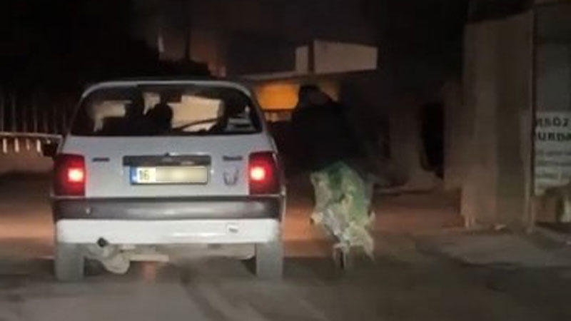 Bursa’da tehlikeli yolculuk kamerada