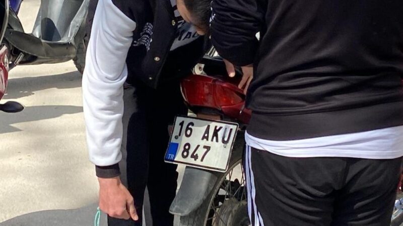 Bursa'nın İnegöl ilçesinde Emniyet Müdürlüğü Trafik ekipleri havaların ısınmasıyla beraber
