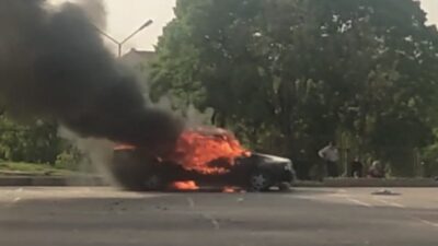 Bursa’da korkutan anlar! Bir an da alev topuna döndü