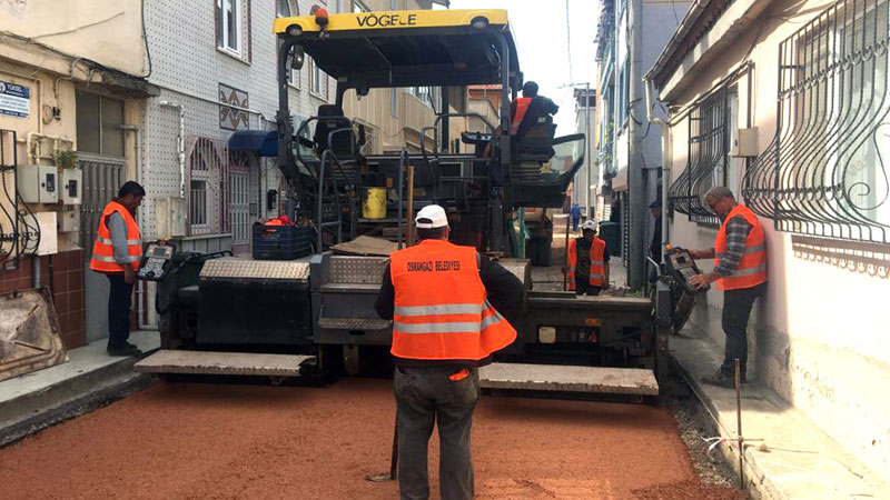 Osmangazi yollarına yazlık bakım