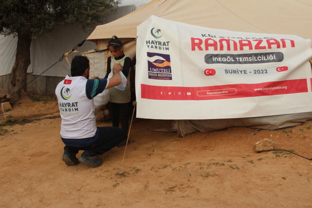 Umuteli İdlib’deki yetim çocuklara umut oldu