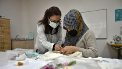 Osmangazi’den el emeği göz nuru eserler