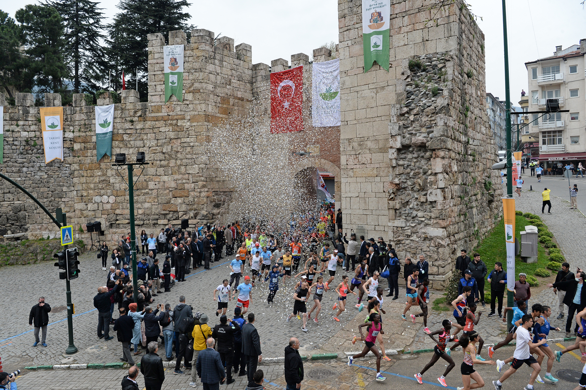 Osmangazi’de ‘Tarihi’ Koşu