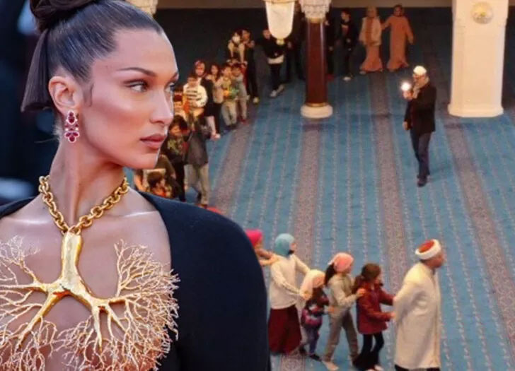 Bella Hadid’in ‘Teravih Treni’ paylaşımı olay oldu