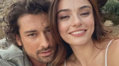 Alp Navruz ve Ayça Ayşin Turan’ın romantik pozu