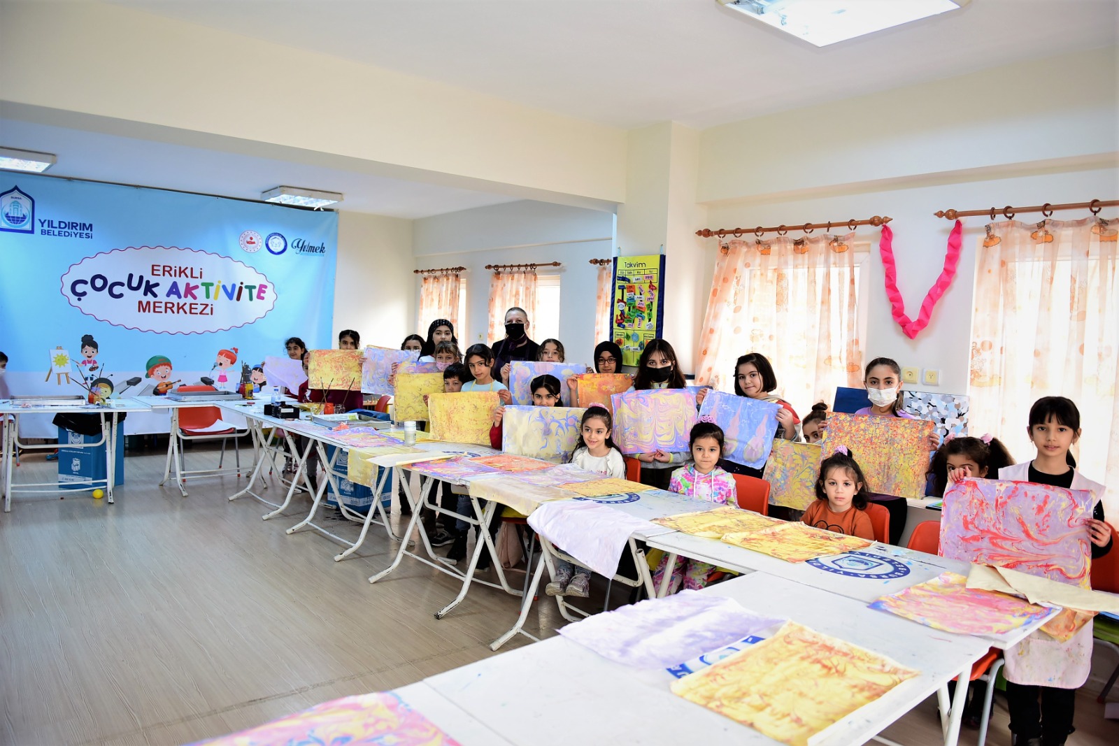 Yıldırımlı çocuklar eğlenirken öğreniyor