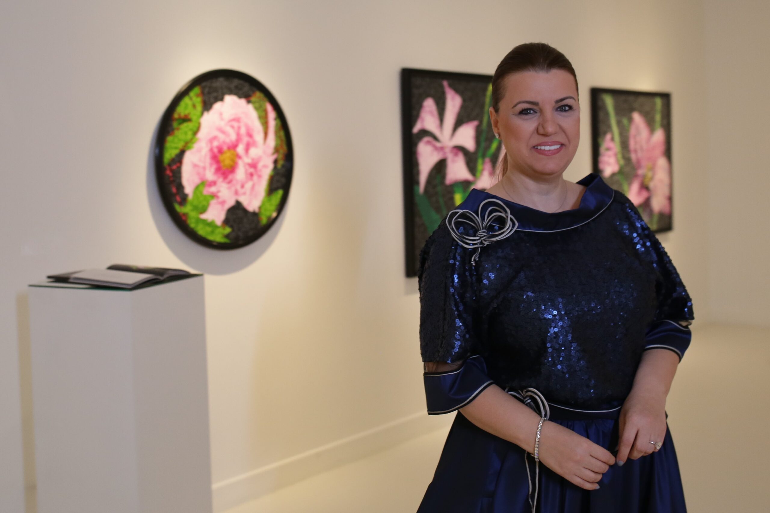 Anadolu’nun Çiçekleri Zeynep Öztürk’ün motiflerinde hayat buluyor